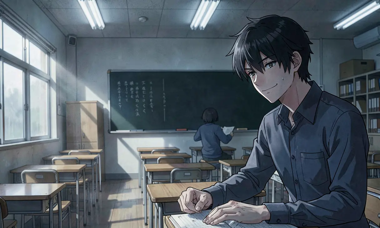 Cram School Student Two